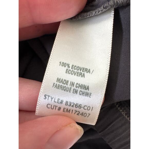 BELLA DAHL Ecovera Wide Leg PJ Pant & Short Sleeve Crewneck SET Medium - Picture 7 of 10